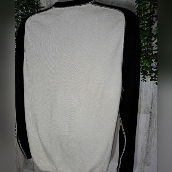 Agave Long Sleeve Sweater Henley - Picture 4 of 5